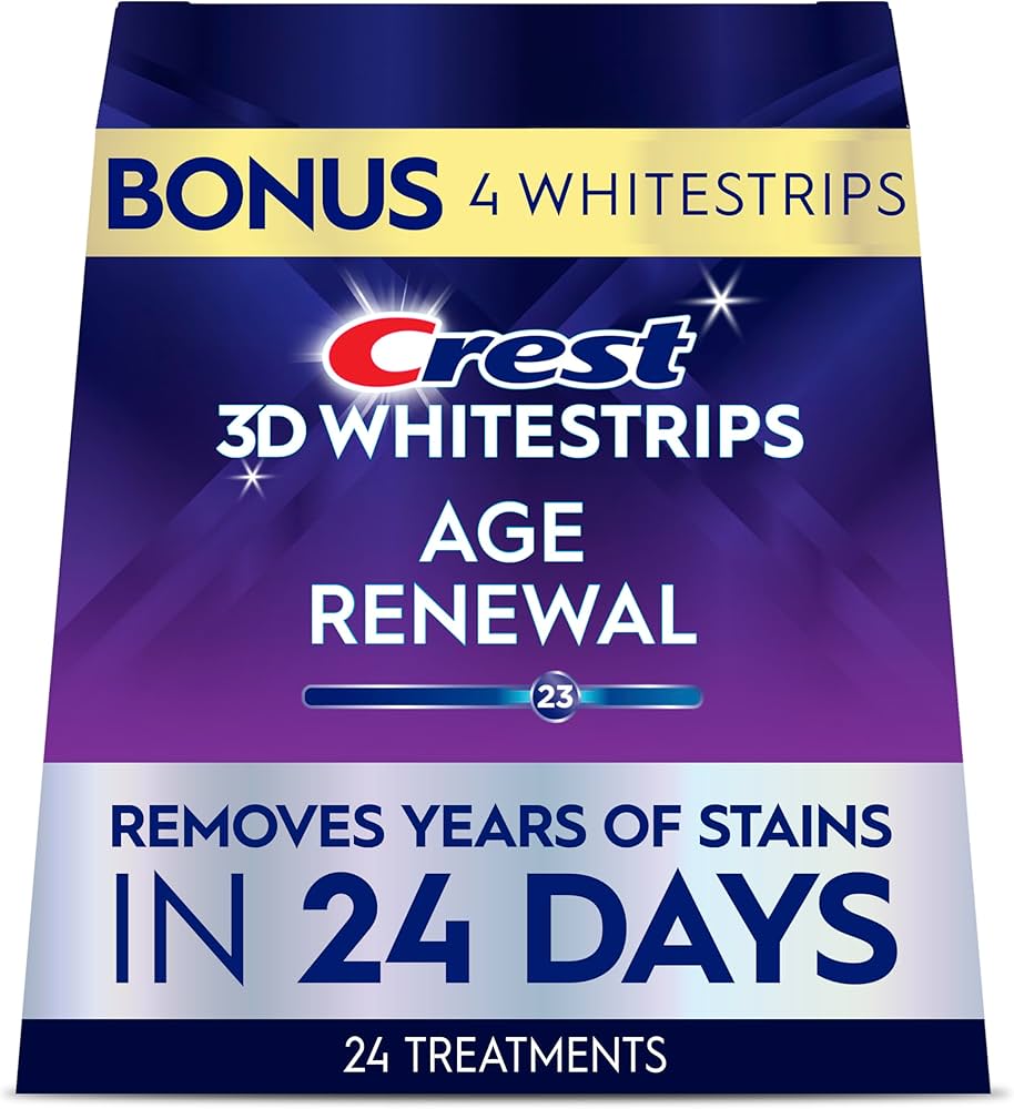 Amazon.com: Crest 3D Whitestrips Age Renewal – Teeth